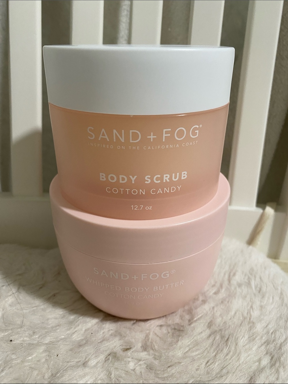 Sand + Fog Cotton Candy - Body Butter & Body Scrub